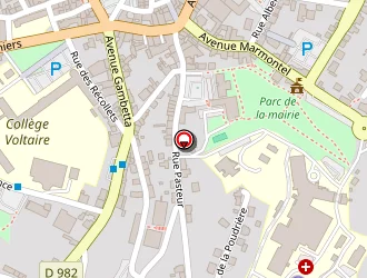 Carte de Le Tacot à Ussel