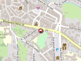 Carte de Couvent Des Dominicaines à Ambert