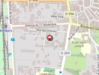 Carte de Collége Saint Joseph à Ambert