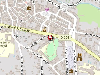 Carte de Cinéma La Façade à Ambert