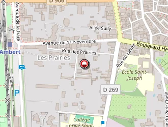 Carte de Emilien Hervais à Ambert