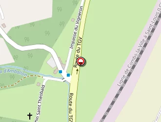 Carte de Waroquier à Saint-georges-d'espéranche