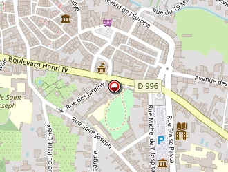 Carte de Ecole Maternelle à Ambert