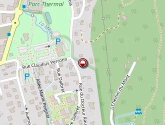 Carte de Vidal Alexandre à Challes-les-eaux