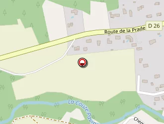 Carte de Garage De La Vallée à Saint-vincent