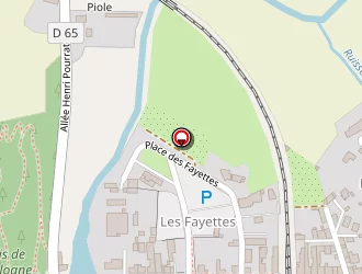 Carte de Pôle Emploi à Ambert