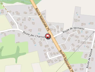 Carte de Isère Services à Fitilieu