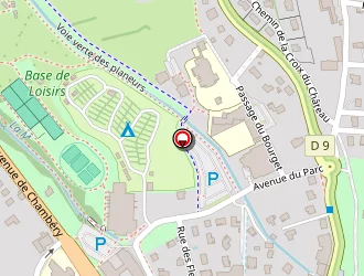 Carte de La P'tite Boutic à Challes-les-eaux