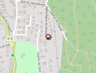 Carte de Le Riviera à Challes-les-eaux