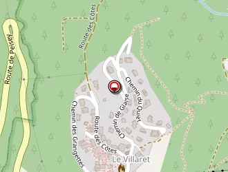 Carte de Cegreg à Peisey-nancroix