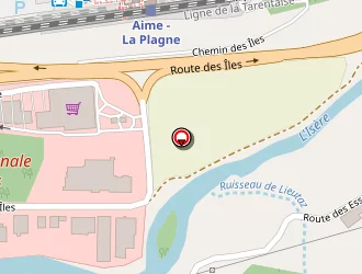 Carte de Aim'nettoyage à Aime