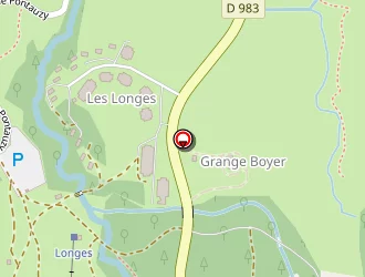 Carte de Le Roc à Mont-dore