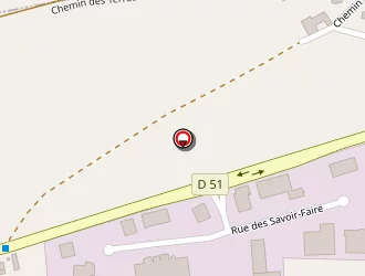 Carte de Suscillon à Sainte-blandine