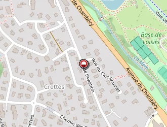 Carte de Laetitia Coiffure à Challes-les-eaux