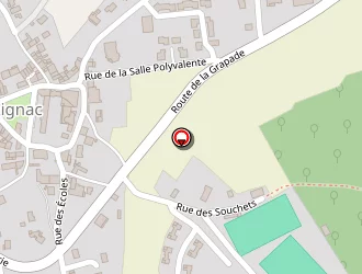 Carte de Complexe Sportif à Dignac