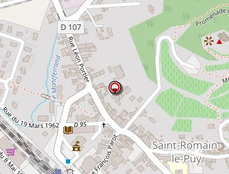 Carte de Béal David à Montbrison