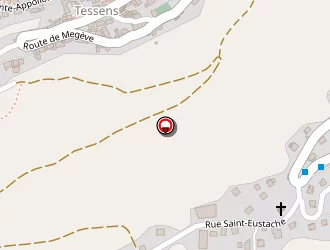 Carte de Patines Et Volutes à Aime