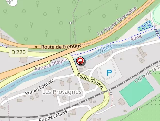 Carte de Taxi Albert à Mâcot-la-plagne