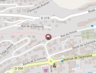 Carte de Bar Restaurant Le Replat à Aime