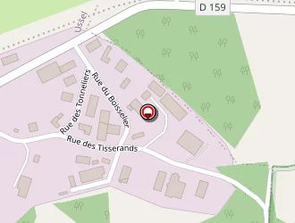 Carte de Adapeic à Ussel