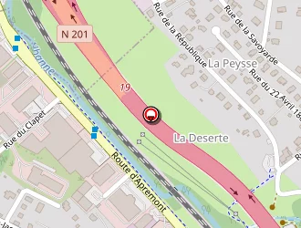 Carte de Catm à Ravoire (la)