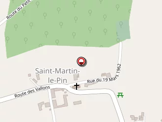 Carte de Mairie à Saint-martin-le-pin