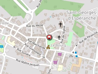 Carte de Ballaz B.c.t. à Saint-georges-d'espéranche