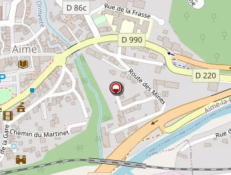 Carte de Artis'tifs à Aime