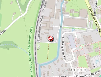 Carte de Pin Marcel à Cognin