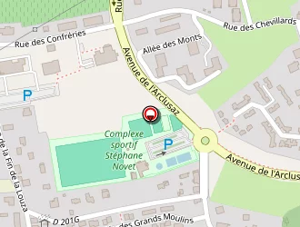 Carte de Sncf (gare) à Saint-pierre-d'albigny