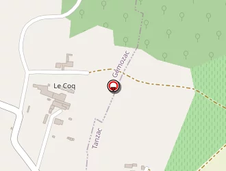 Carte de Dowling Kenneth à Tanzac