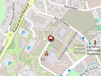 Carte de Laverie De Valmar à Ravoire (la)