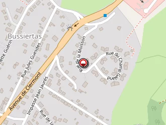 Carte de Ussel Cuisines à Ussel