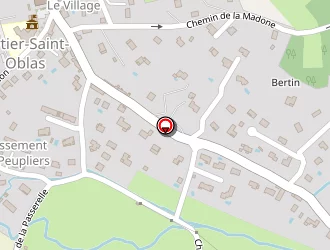 Carte de D2 Batiment à Oytier-saint-oblas