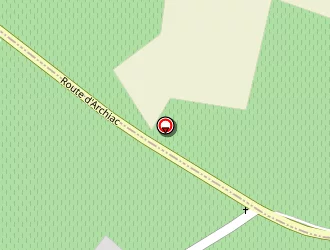 Carte de Perraud à Jarnac-champagne