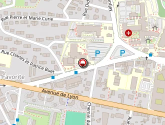 Carte de Stade Du Biollay à Chambéry