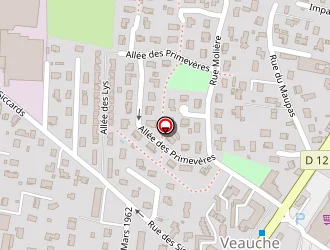 Carte de Fouvet Florence à Veauche