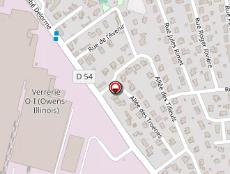 Carte de Burlinchon Fabien à Veauche