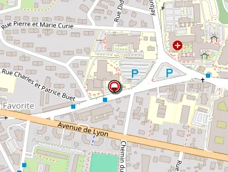 Carte de Aldi Marché à Chambéry