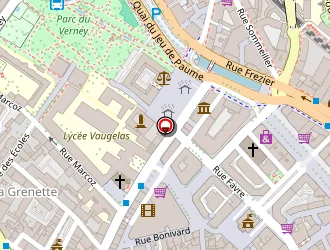 Carte de Rey Régis à Chambéry