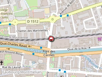 Carte de Act Immobilier à Chambéry