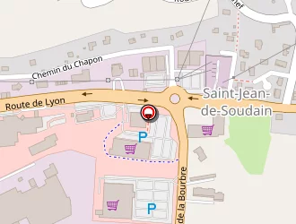 Carte de Intermarché à Saint-jean-de-soudain