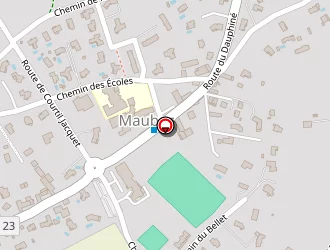 Carte de Atelier Du Marron à Maubec