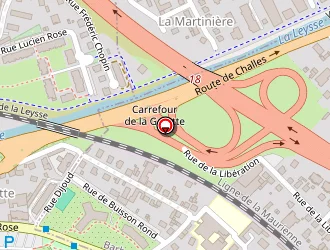 Carte de Garage Carle à Barberaz