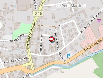 Carte de Vital Spa à Saint-clair-de-la-tour