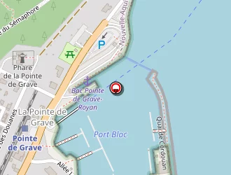 Carte de La Pointe De Grave à Verdon-sur-mer (le)
