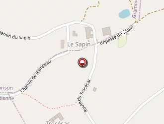 Carte de Caillaux Thierry à Marcenod