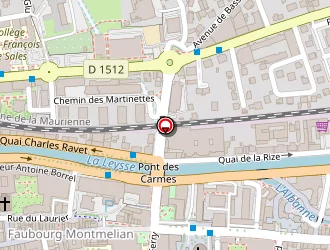 Carte de Kf Carrelage à Chambéry