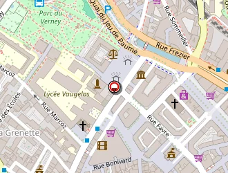 Carte de Centre Communal D'action Sociale (c.c.a.s.) à Chambéry