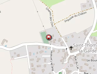 Carte de Paccard Vincent à Saint-thomas-la-garde